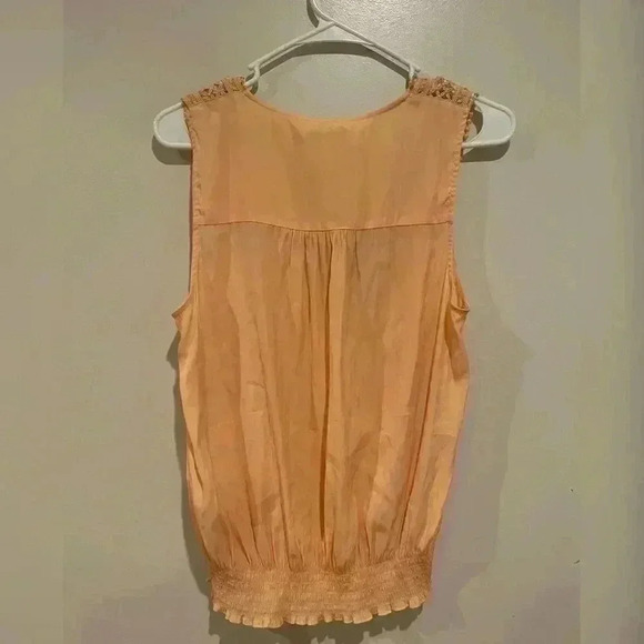 RAMY BROOK Reese Blouse In Apricot Nectar New With Tag - Picture 3 of 6